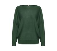 Batwing sleeve jumper for women CULTURE Annemarie Vert XL