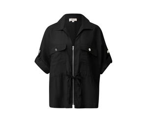 Batwing Sleeve Tie Waist Jacket Women s.Oliver Noir 44