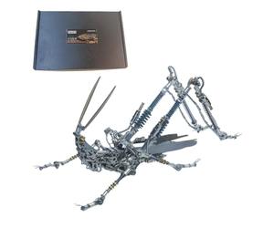 BAUBAUPLAY 3D Metal Puzzle Model Kit Adults, DIY 3D Puzzle Metal Insect Metal 3D Puzzle Model Kit Desktop Toy Gifts - 600 Pieces