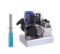 BAUBAUPLAY Combustion Engine Kit, Level 15 Nitro Engine Generator Model with Cooling Fan, Motor Model for Physics Experiment Toy Adults
