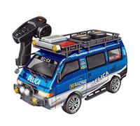 BAUBAUPLAY Remote Control Car, 1/24 2.4GHz 4WD Offroad Full Proportional RC Truck Model, RC Van Truck Gift for Adults