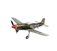 BAUBAUPLAY Remote Control Helicopter Altitude Hold RC Helicopter, P-51 Mustang 2.4G RC Mini Five-Channel RC Military Aircraft Model, Flying Toy Gift for Adults (Kit Version/Stand-Alone)