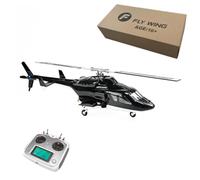 BAUBAUPLAY Remote Control Helicopter FW450L Airwolf 450-Class RC Helicopter 2.4G RC 6CH Electric Airplane Military Aircraft Model, Flying Toy Gift for Adults - PNP RTF Version/Left-hand Flight Control