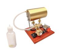 BAUBAUPLAY Steam Engine Construction Kit, Swing Boiler Generator Model, Physics Experiment Toy for Adults