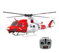BAUBAUPLAY UH-1Y RC Helicopter, 2.4G 6CH Remote Controlled Helicopter with Lidar Location, Military Helicopter Toy Gift for Adults - RTF
