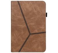 BAUBEY Case for 10.2 inch iPad 2021 9th & 8th & 7th Gen, Air 3, Pro 10.5, Auto Sleep/Wake Function PU Leather Smart Cover, Shockproof Protective Case with Card Holder (Brown)