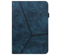 BAUBEY Case for 10.2 inch iPad 2021 9th & 8th & 7th Gen, Air 3, Pro 10.5, Auto Sleep/Wake Function PU Leather Smart Cover, Shockproof Protective Case with Card Holder (Blue)