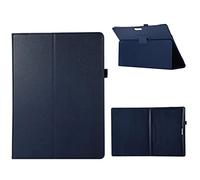 BAUBEY Case for Microsoft Surface Pro 8, Ultra Slim Multi-Angle Protective Stand Cover, Shockproof PU Leather Cover with Pencil Holder for 13.0" Microsoft Surface Pro 8 2021 Release (Dark Blue)