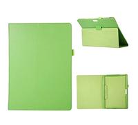 BAUBEY Case for Microsoft Surface Pro 8, Ultra Slim Multi-Angle Protective Stand Cover, Shockproof PU Leather Cover with Pencil Holder for 13.0" Microsoft Surface Pro 8 2021 Release (Green)