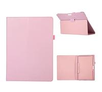 BAUBEY Case for Microsoft Surface Pro 8, Ultra Slim Multi-Angle Protective Stand Cover, Shockproof PU Leather Cover with Pencil Holder for 13.0" Microsoft Surface Pro 8 2021 Release (Pink)