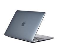 BAUBEY Compatible with MacBook Pro 14 Inch Case 2021 Release A2442 with M1 Pro/Max Chip & Touch ID & Retina, Crystal Plastic Laptop Hard Shell Case (Black)