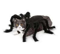 BAUBEY Halloween Pet Spider Costume, Spider Cosplay Costumes with Adjustable Velcro, Spider Decor Halloween Party Supply for Small Medium Dogs and Cats (S)