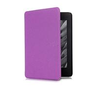 BAUBEY Holding Case for Kindle Paperwhite fits all Paperwhite generations(New Paperwhite 2012, 2013, 2015 and 2016 Versions) - Premium Hard PC Back Shell Cover with Auto Wake/Sleep (Purple)