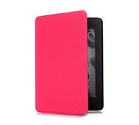 BAUBEY Holding Case for Kindle Paperwhite fits all Paperwhite generations(New Paperwhite 2012, 2013, 2015 and 2016 Versions) - Premium Hard PC Back Shell Cover with Auto Wake/Sleep (Hot Pink)