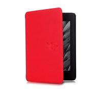 BAUBEY Holding Case for Kindle Paperwhite fits all Paperwhite generations(New Paperwhite 2012, 2013, 2015 and 2016 Versions) - Premium Hard PC Back Shell Cover with Auto Wake/Sleep (Red)