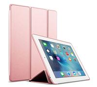 BAUBEY Magnetic Case Compatible with iPad Pro 11 2021/2020/2018, Auto Sleep and Wake, Multi-Angle Viewing Stand Leather Folio Cover Auto Sleep/Wake for iPad Pro 11 (Rose Gold)