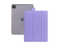 BAUBEY Magnetic Case for iPad Air 4th Generation Case 2020, iPad 10.9 Inch Case 2020, Multi-Angle Smart Shockproof Stand Cover with Pencil Holder, Auto Sleep/Wake with Soft TPU Back (Purple)