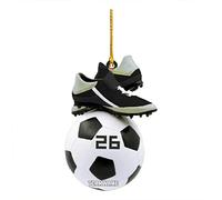 Baubles Christmas Decorations Xmas Balls Acrylic Personalised Christmas Ornaments For Football Players And Football Lovers Ornament Product For Family Owl Decorations Silver