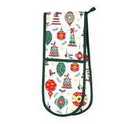 Baubles Recycled Cotton Double Oven Glove - Green
