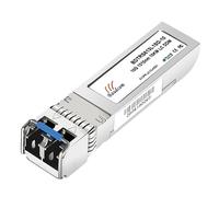 Baudcom 10GBASE-LR SFP+ transceiver 10KM, 10G SFP LR singlemode module Compatible with Cisco SFP-10G-LR, MA-SFP-10GB-LR, Ubiquiti UniFi UF-SM-10G, Mikrotik S+31DLC10D, Netgear AXM762, 1 Pack