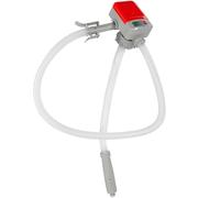 Baudelio 12v Fuel Transfer Pump,Auto-Stop Sensor,Extra Long Hose Battery Liquid pump with 3 Size Adapter,Portable Electric Transfer Pump for Water,Diesel,Gasoline