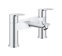 Bauedge Deck 2H Bath Filler Chrome - 25216001 - Modern Design