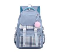 BAUENIEROY kids backpack girls - Girls Laptop Backpack School Bag, Multi Layer College Rucksack with Padded Computer Compartment, Plaid Front Pockets, Side Pockets, Adjustable Straps