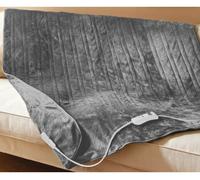 BAUER 39049 Heated Throw - Grey