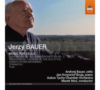 Bauer / Broja / Mos - Jerzy Bauer: Music for Cello [New CD]