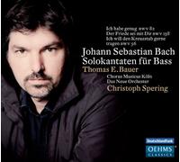 Bauer:Chr.Spering - Solo Cantatas For Bass