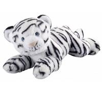 Bauer Eco-Line Wild Animal Tiger white Soft Plush Toy 33cm Officially Licensed