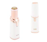 Bauer Facial Hair Remover for Women/Face Shaver and Mini Face Epilator | Built in LED Light/ Discreet/Compact/Lightweight / Upper Lip , Ch hin, Hair Remover