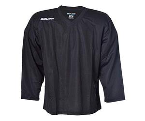 Bauer Ice Hockey S17 Flex Practice Training Jersey Shirt Senior (Black, 2XL)