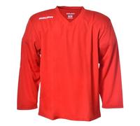 Bauer Ice Hockey S17 Flex Practice Training Jersey Shirt Senior (Red, XL)