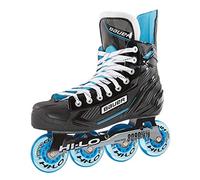 Bauer Inline Roller Hockey Skates (RSX RH, Senior, Size 7=42EU, Black, 80mm Steel Wheels, Men's)