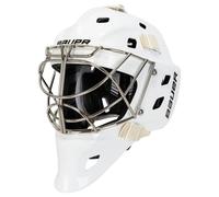 Bauer NME ONE GOAL MASK - CAT EYE White Senior Hockey Goalie Mask M