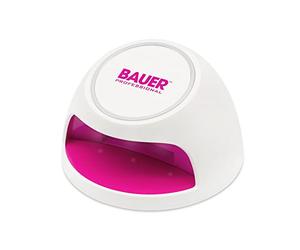 Bauer Professional 38750 Quick Dry UV Nail Lamp/Touch Activated Nails Dryer/Battery Operated & Portable/Works On Both Fingers & Toes/Salon Quality Finishes