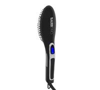 Bauer Straightener Hair Brush - Black | TJ Hughes