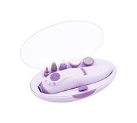 Bauer Professional Manicure and Pedicure Set / 5 Attachments | Battery Operated / Storage Case