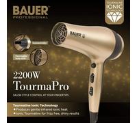 Bauer Professional TourmaPro 2200W Hair Dryer - Gold - 38830