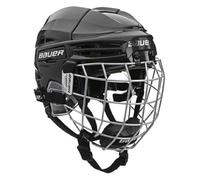 BAUER RE-AKT 100 Helmet Combo Youth, color:schwarz