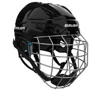 Bauer Re-Akt 55 Hockey Helmet Combo Black Senior S