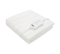 Bauer Single Electric Under Blanket 60 x 120cm - Size: 60 x 120xm - White - Baurer - Wilko