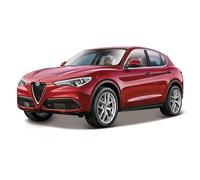 BURAGO 2012 ALFA ROMEO STELVIO V6 SUV RED 1/24 SCALE DIECAST MODOEL CAR