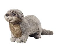 Bauer Spielwaren "Deine Tiere mit Herz Otter Standing: Small Cuddly Toy for Cuddling and Loving, Ideal as a Gift, 27 cm, Brown (12518)