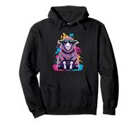 Bauer Sunglasses Colourful Sheep Pullover Hoodie