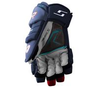 Bauer Supreme F40 Navy/Red/White Senior Hockey Gloves 13″
