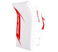Bauer SV-PRO White/Red Intermediate Goalie Blocker for right hand (regular)