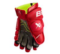 Bauer Vapor 3X PRO Red Junior Hockey Gloves 10 inches