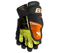 Bauer Vapor FLY40 Black/Orange Junior Hockey Gloves 10 inches